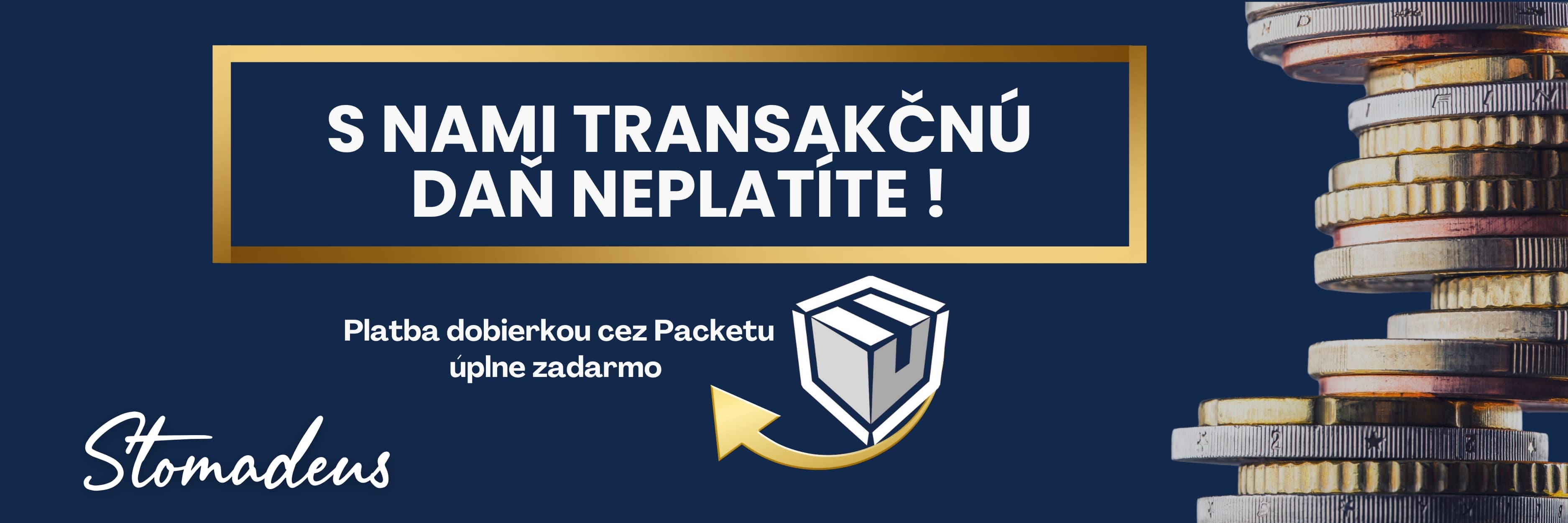 Dentálne materiály pre zubných lekárov. Transakčná daň.