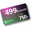 Osteocom voucher za 499€ kredit 750€