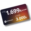 Osteocom voucher za 1699€ kredit 3000€