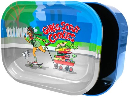 29a39b74f8fc467c5dde75b7a90e0e56 best buds thin box rolling tray with storage girl scout cookies