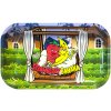 b0de5ebf5881f7652d3008fe386c86b3 best buds strawberry banana metal rolling tray long 16x27 cm