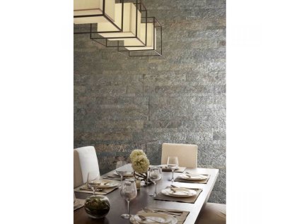 1722 samolepici nastenny panel quick stone 3d gold green 60x15 cm
