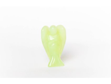 Jadeit léčivý anděl - malý 3,5 cm/ velký 5cm