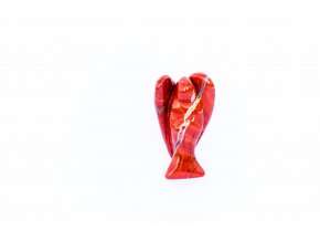 Jaspis červený anděl léčivý velký 5 cm