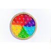 Mandala Květ Života čakrová - průměr 12cm/20cm