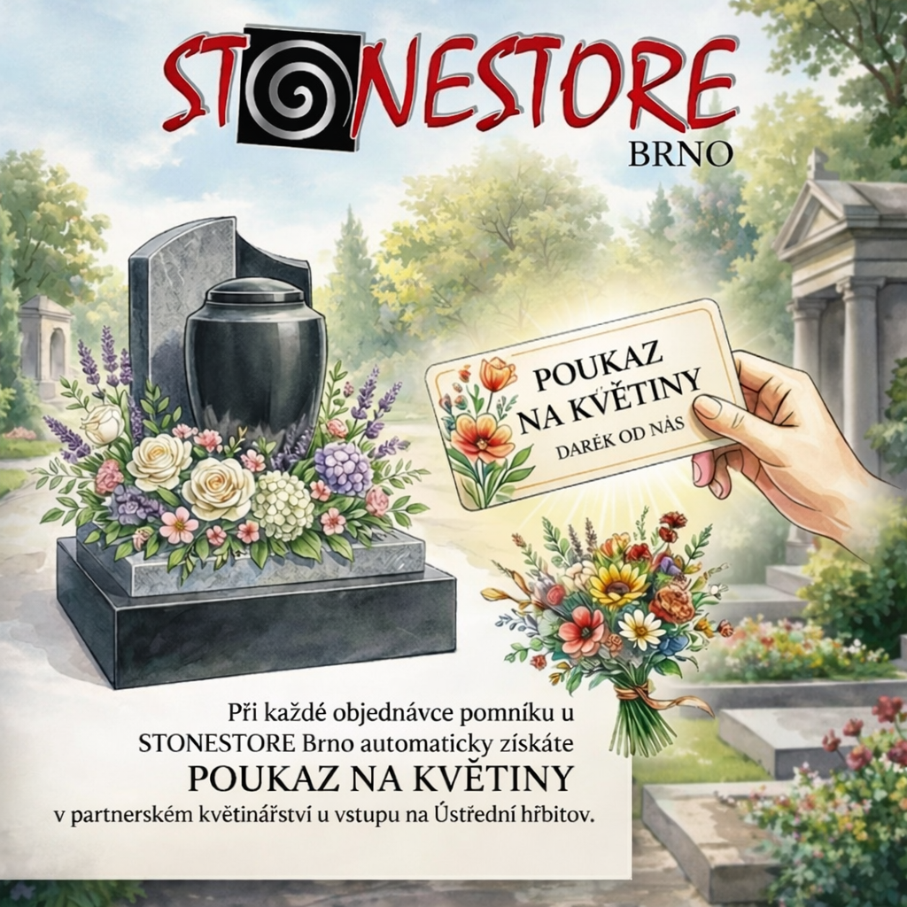 Důstojná památka s dárkem pro vás