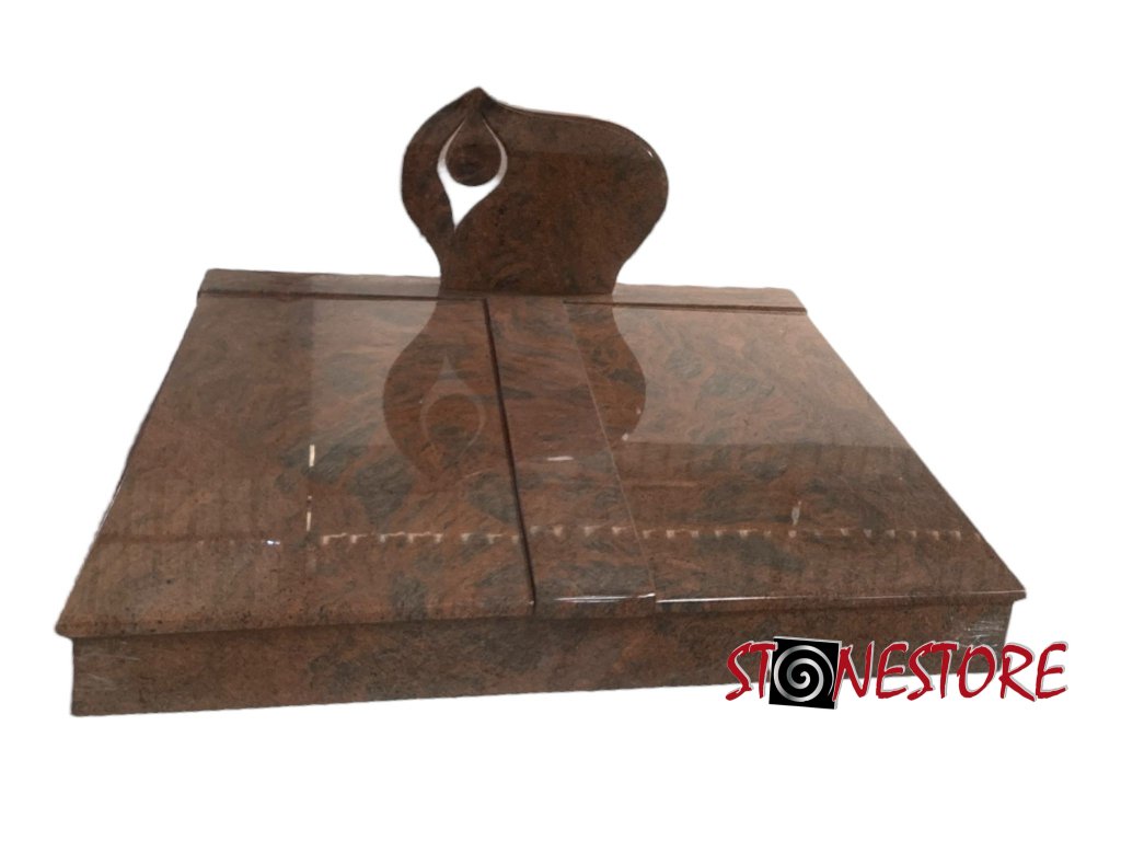 Dvojhrob žula Multicolor Red