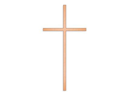Náhrobní kříž s nápisem Gericke, bronz, 10–45 cm
