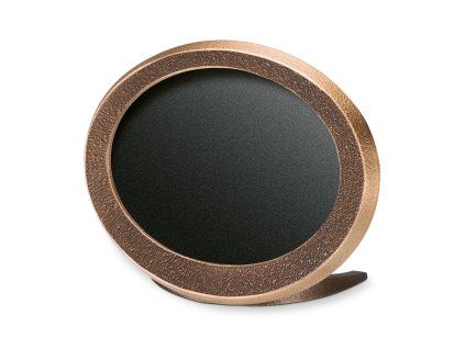 Bronzový rám se stojanem na náhrobek, 7–14 cm