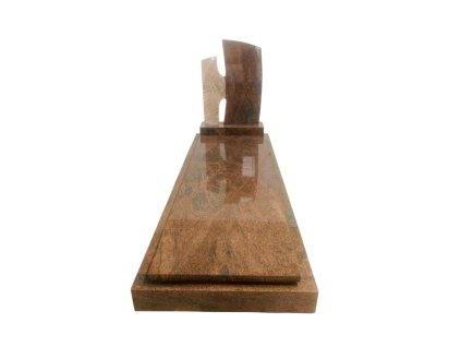 pomnik grabstein Multicolor Red