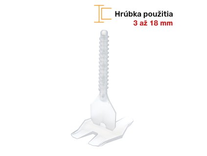 1. zavitovy system Levelys Zavit 1mm priamy STONESTORE