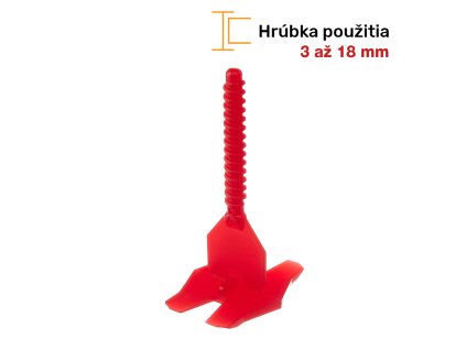 1. zavitovy system Levelys Zavit 15mm na vazbu T STONESTORE