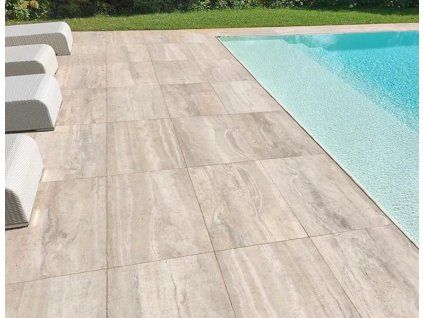 Velkoformátová dlažba Duomo Travertino Beige 2 cm
