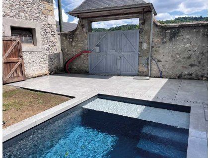 Venkovní dlažba Modern Concrete Grey 2 cm