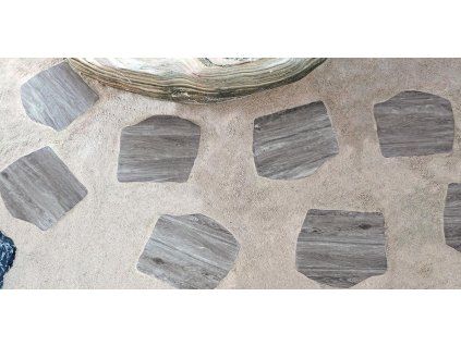 Passo Giapponese Holz Grigio – technický kámen