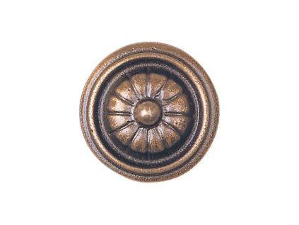 Bronzová rozeta na náhrobek, Ø 2,2–4,5 cm