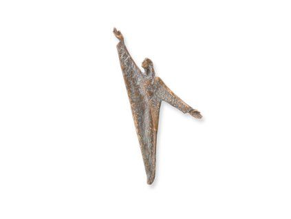 Christus aus Bronze für Grabstein, 20×10 cm oder 31,5×15 cm