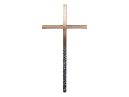 Náhrobní kříž Linea z bronzu, 10–45 cm