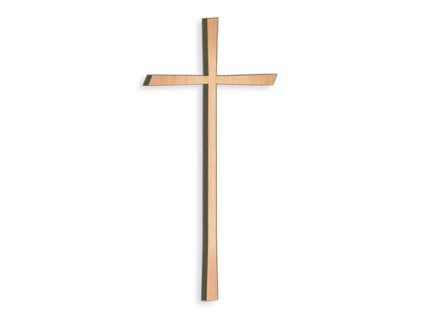 Náhrobní kříž s křišťálem, bronz, 8–80 cm