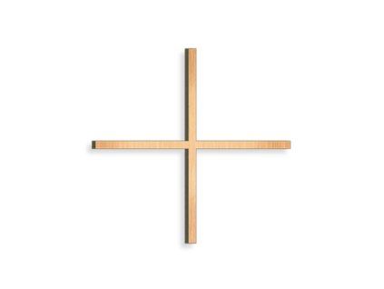 Rovnoramenný kříž na náhrobek, bronz, 8–30 cm