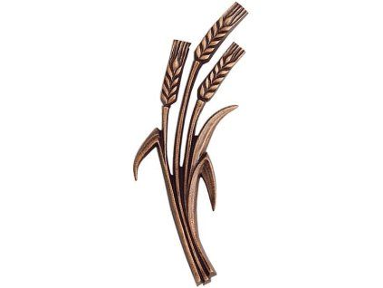 Ähren aus Bronze für Grabstein, 21×8 cm oder 26×10 cm