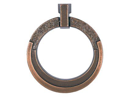 Bronzener Zierring für Grabstein, Ø 14 cm