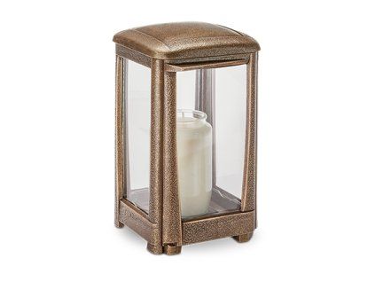Grablaterne aus Bronze, 21×11×12 cm
