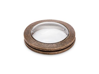 Náhrobní lampáš z bronzu, výška 20 cm, průměr 13 cm