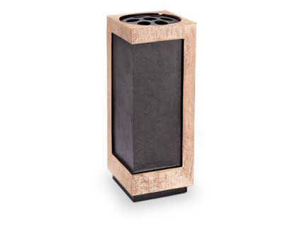 Bronzevase für Grabstein, 22×10×10 cm oder 27×10×10 cm