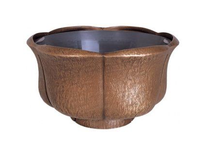 Bronzeschale für Grabstein, Höhe 18–21 cm