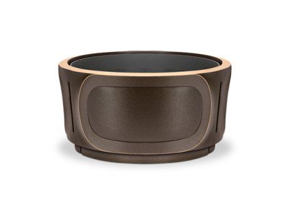 Bronzová mísa na náhrobek, průměr 22 cm, výška 11,5 cm