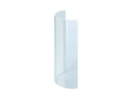 Glasaufsatz für Grablaterne, klares Glas, Höhe 12 oder 16 cm