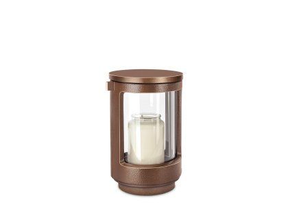 Náhrobní lampáš z bronzu, 16–24 cm