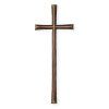 Náhrobní kříž Rustikal z bronzu, 12–60 cm