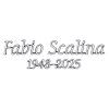 Náhrobní nápis Scalina z bronzu a hliníku