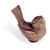 Bronzový ptáček na náhrobek, 4×4×3 cm