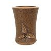 Nástěnná váza na náhrobek, bronz, výška 11–20 cm
