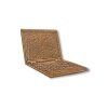 Bronzová reliéfní dekorace Laptop na náhrobek, 6×7,5 cm