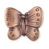 Bronzový motýl na náhrobek, 3×3 cm