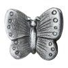 Bronzový motýl na náhrobek, 3×3 cm