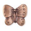 Bronzový motýl na náhrobek, 3×3 cm
