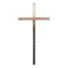 Náhrobní kříž Linea z bronzu, 10–45 cm
