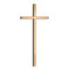 Grabkreuz mit Glaskristall aus Bronze, 8–80 cm
