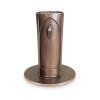 Zapuštěná váza na hrob, bronz, výška 24 cm