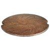 Bronzová krytka na květináč, průměr 13 cm