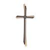 Náhrobní kříž na desku, bronz, 30–60 cm
