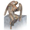 Bronzový anděl na náhrobek, 16–58 cm