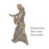 Bronzefigur für Grabstein, 14,5×5×7,5 cm