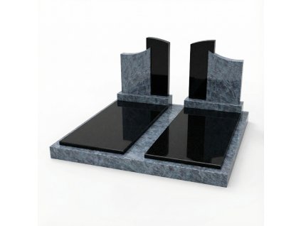 Dvojhrob Vizag Blue Nero2