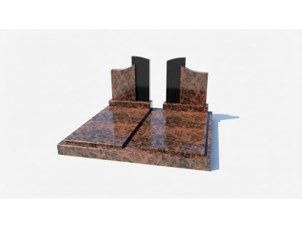 Dvojhrob Aurora Nero